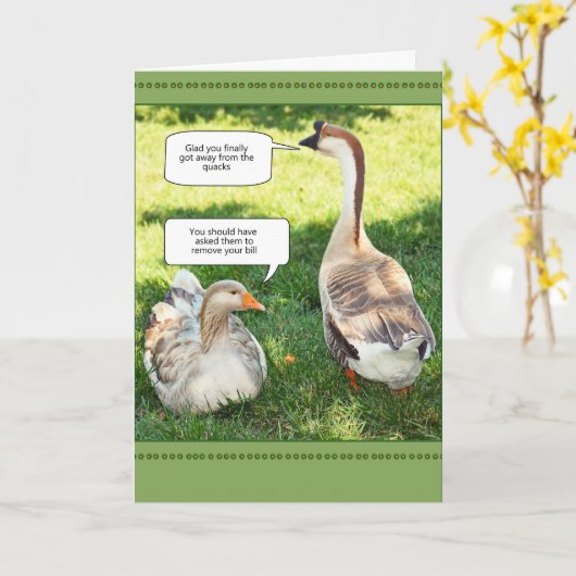 Abseits der Quacken Karte (Gelbe Blume)