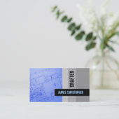 Absender-Visitenkarten Visitenkarte (Stehend Vorderseite)