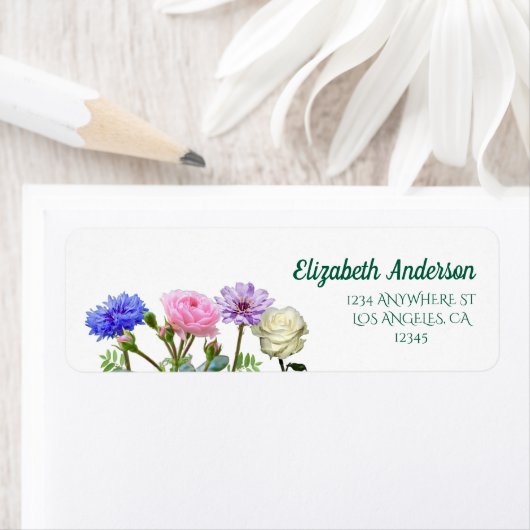 Absenderadresse Gartenparty zum Abschluss (Insitu)