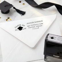 Absenderstempel zum Schulabschluss
