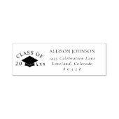 Absenderstempel zum Schulabschluss Permastempel (Design)