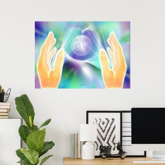 Absent Healing Poster (Heimbüro)