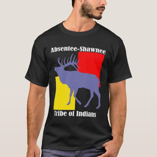 Absentee-Shawnee-Stamm der Amerikanische Ureinwohn T-Shirt (Vorderseite)