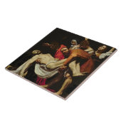 Absetzung, 1602-4 (Öl auf Leinwand) Fliese (Seite)