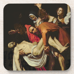 Absetzung, 1602-4 (Öl auf Leinwand) Getränkeuntersetzer