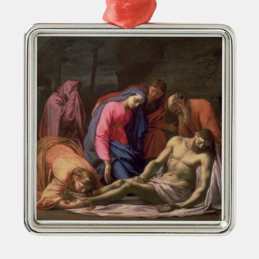 Absetzung Silbernes Ornament (Vorne)