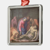 Absetzung Silbernes Ornament (Links)