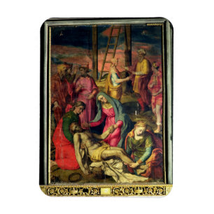 Absetzung vom Kreuz, 1582 (Tempera auf Platte) Magnet