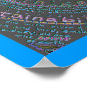 Absicht, das Projekt "Dauerhafte Denkweise II" zu Poster (Ecke)