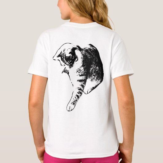 Absicht ohne Lärm T-Shirt (Rückseite)