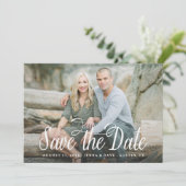 Absicht Save the Date überlagern (Stehend Vorderseite)