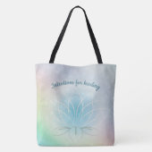 Absichten für Heilkonzepte Tasche (Rückseite)