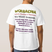 Absichtliche Nachlässigkeit zum NICHT Test durch T-Shirt (Rückseite)