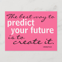 Absichtserklärung - Postkarte