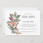 Absinken in der Liebe Wasserfarbenes Brautparty Einladung (Vorderseite)