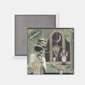 Absinth Magnet (Vorderseite/Rückseite)
