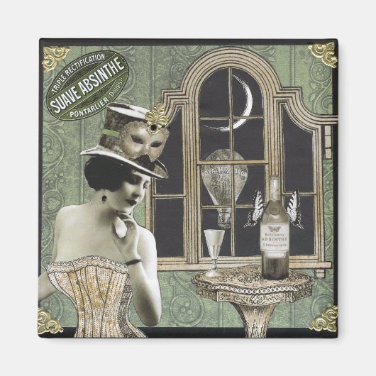 Absinth Magnet (Vorne)