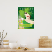 Absinth-Plakat Poster (Küche)