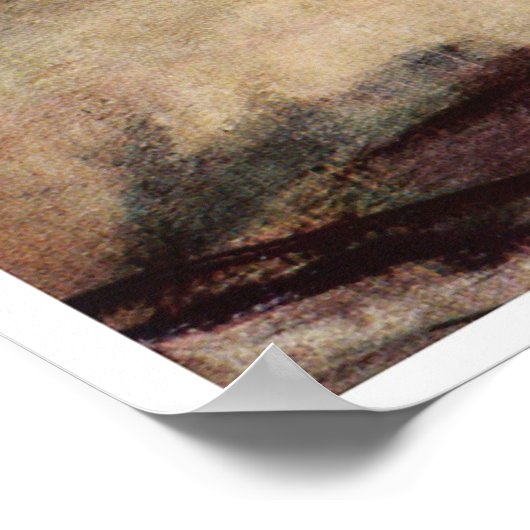 Absinthe, 1876 - Edgar Degas Poster (Ecke)