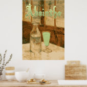 Absinthe Art Nouveau Advertising Poster (Küche)