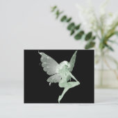 Absinthe Art Signature Green Fairy 1A Postkarte (Stehend Vorderseite)
