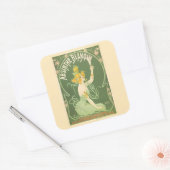 Absinthe Blanqui Nover Fine Art Quadratischer Aufkleber (Umschlag)