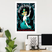 Absinthe Blanqui Poster (Heimbüro)