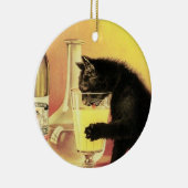 Absinthe Bourgeois Keramik Ornament (Rechts)