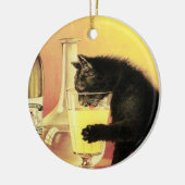 Absinthe Bourgeois Keramik Ornament (Links)