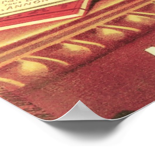 Absinthe Bourgeois Large Copy Poster (Ecke)