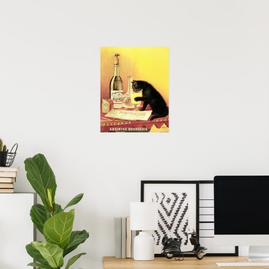 Absinthe Bourgeois Poster (Heimbüro)