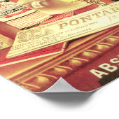 Absinthe Bourgeois Poster (Ecke)