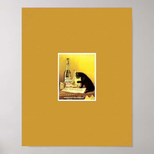 Absinthe-Bourgeois-Poster Poster (Vorne)