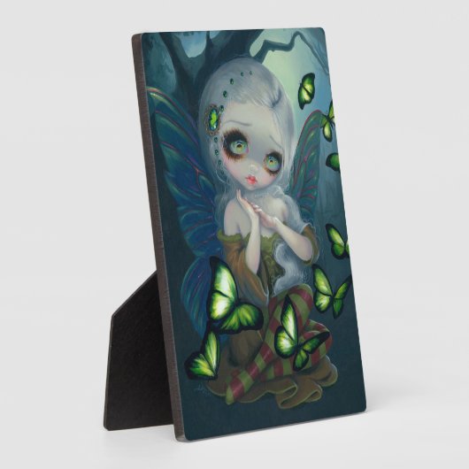 "Absinthe Butterflies" Plaque Fotoplatte (Seite)