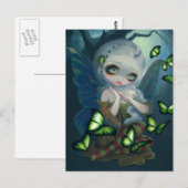 "Absinthe Butterflies" Postkarte (Vorne/Hinten)