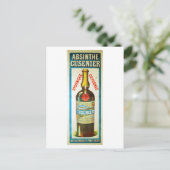 ABSINTHE CUSENIER POSTKARTE (Stehend Vorderseite)