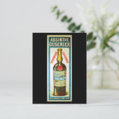 ABSINTHE CUSENIER POSTKARTE (Stehend Vorderseite)