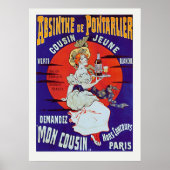 Absinthe de Pontarlier Poster (Vorne)