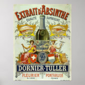 Absinthe Dornier-Tuller Poster (Vorne)
