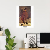 Absinthe Drinker von Edouard Manet Poster (Heimbüro)