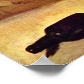 Absinthe Drinker von Edouard Manet Poster (Ecke)