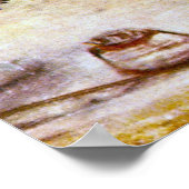 Absinthe Drinkers von Edgar Degas Poster (Ecke)