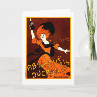Absinthe Ducros Fils Leonetto Cappiello Kunstmuseu Karte
