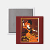 Absinthe Ducros Fils Leonetto Cappiello Kunstmuseu Magnet (Vorderseite/Rückseite)