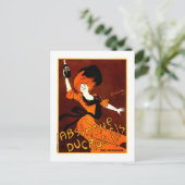 Absinthe Ducros Fils Leonetto Cappiello Kunstmuseu Postkarte (Stehend Vorderseite)