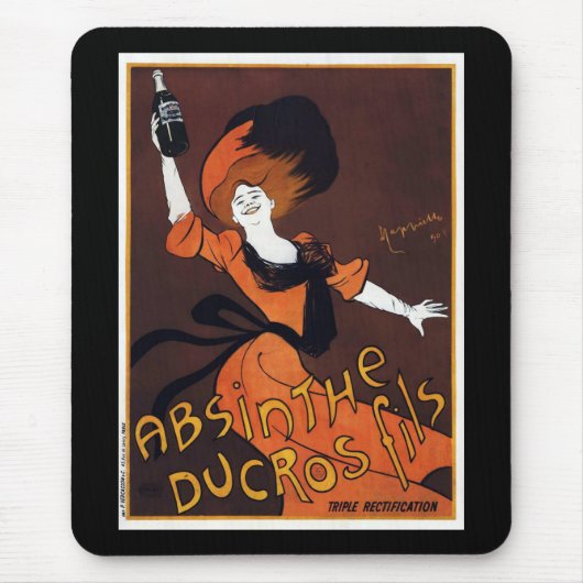 Absinthe Ducros Söhne Mousepad (Vorne)