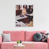 Absinthe - Edgar Degas - c1876 Leinwanddruck (Insitu (Wohnzimmer))