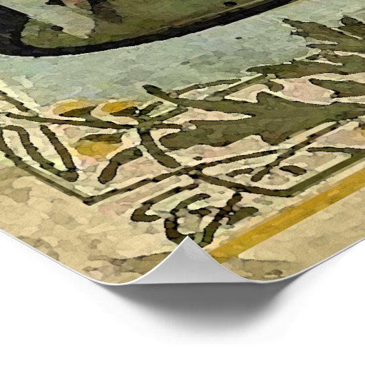 Absinthe Extrait J.P.Pernot Poster (Ecke)