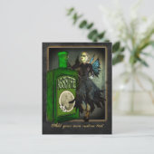 Absinthe Faerie Postcard Postkarte (Stehend Vorderseite)