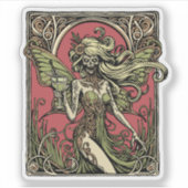 Absinthe Fairy Aufkleber (Vorderseite)